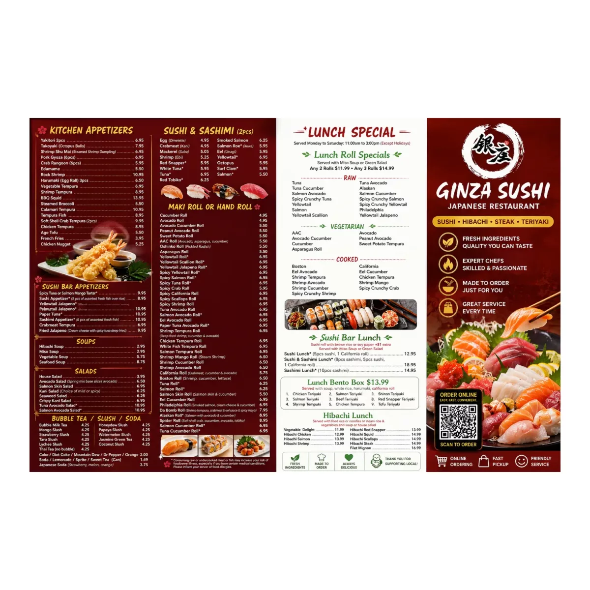 Gloss Takeout Menu-1 Gloss Takeout Menu-2501061305 - Image 1